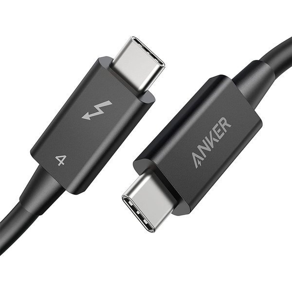 アンカー AnkerA8859011 [Anker USB-C ＆ USB-C Thunderbolt 4 100W ケーブル 0.7m]Ω