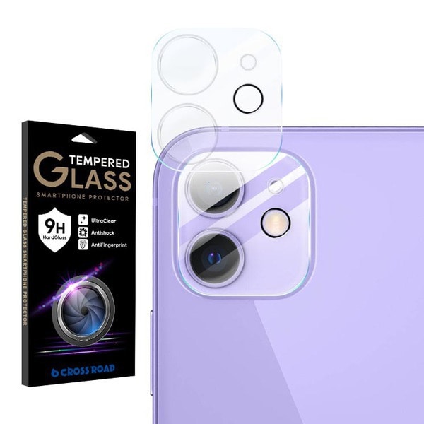 CRCG-IP12 [iPhone 12 用 カメラレンズ保護フィルム（2枚入り）/クリア]