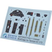 QNTD72023 1/72 内装3Dデカール F4U-1 バードケージ （タミヤ用） [プラモデル用品]