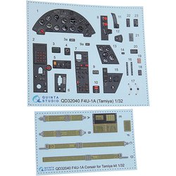 QUINTA STUDIO(QD32040)1/32 F4U-1A Corsair用内装3Dデカール