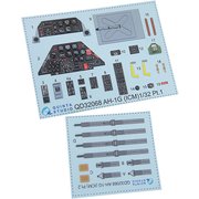 QNTD32068 1/32 内装3Dデカール AH-1G コブラ （ICM用） [プラモデル用品]