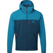 ウルトラフリース・フーデッド・ジャケット ULTRAFLEECE HOODED JACKET 417130 M19 マジョリカ/ミコノス XLサイズ [アウトドア ジャケット メンズ]