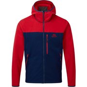 ウルトラフリース・フーデッド・ジャケット ULTRAFLEECE HOODED JACKET 417130 M42 メディエバル/クリムゾン Mサイズ [アウトドア ジャケット メンズ]