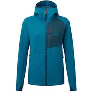 ウィメンズ・シュラウド・フーデッド・ジャケット WOMEN'S SHROUD HOODED JACKET 416138 M06 ミコノス/マジョリカ XSサイズ [アウトドア フリース レディース]