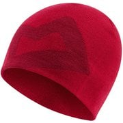 ウィメンズ・ブランデッド・ニッテッド・ビーニー W's Branded Knitted Beanie 412007 C17 カプシカムレッド [ニットキャップ ビーニー]