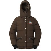 ウィメンズ・レトロ・ライトライン・デュベ WOMEN'S RETRO LIGHTLINE DUVET 422196 D61 ダークチョコレート Lサイズ [アウトドア ダウンウェア レディース]