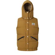 ウィメンズ・レトロ・ライトライン・ベスト WOMEN'S RETRO LIGHTLINE VEST 422334 C26 クミン Mサイズ [アウトドア ダウンウェア レディース]