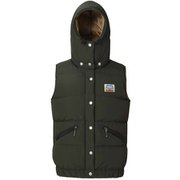 ウィメンズ・レトロ・ライトライン・ベスト WOMEN'S RETRO LIGHTLINE VEST 422334 C27 コニファー Sサイズ [アウトドア ダウンウェア レディース]