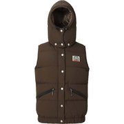 ウィメンズ・レトロ・ライトライン・ベスト WOMEN'S RETRO LIGHTLINE VEST 422334 D61 ダークチョコレート Sサイズ [アウトドア ダウンウェア レディース]