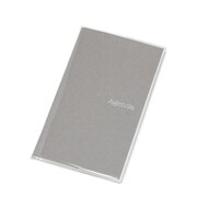 手帳 2022年 マンスリー ノート ダイアリー GRAYTONE ポケットスリム DM-GW-05