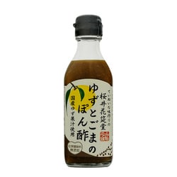 桜井花筵堂 ゆずとごまのぽん酢 200ml