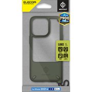 PM-A21CNEST3KH [iPhone13 Pro用 ハイブリッドケース NESTOUT Lake オリーブ]