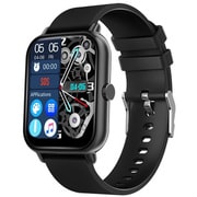 タッチパネル式スマートウォッチ SMART R NY17 BK ユニセックス ウレタンバンド