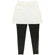CL5LUP08 XXL WHT [エンボススカートレギンスセット レディス XXLサイズ ホワイト]