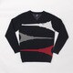 CL5LTJ52 XL NVY [Vネックニット メンズ XLサイズ NVY]