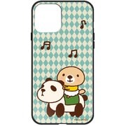 ghp7158-bk-c-ip13mini [iPhone 13 mini用ケース C.パンダカー satoco ハイブリッドケース]