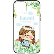 ghp7160-bk-d-ip13mini [iPhone 13 mini用ケース D.カワイイ主婦ナチュラル アグリム ハイブリッドケース]