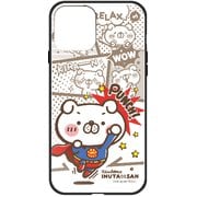 ghp7156-bk-d-ip13mini [iPhone 13 mini用ケース D.スーパー・イヌタサン ミースケ ハイブリッドケース]
