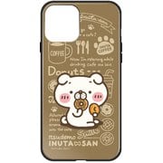 ghp7156-bk-a-ip13 [iPhone 13用ケース A.ドーナツ・イヌタサン ミースケ ハイブリッドケース]