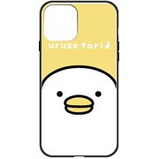 ghp7157-bk-d-ip13 [iPhone 13用ケース D.uruse tori イエロー mame&co ハイブリッドケース]
