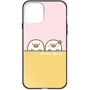 ghp7157-bk-e-ip13 [iPhone 13用ケース E.uruse tori カップル mame&co ハイブリッドケース]