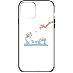 ghp7194-bk-a-ip13mini [iPhone 13 mini用ケース A.オハナミ タカダベア ハイブリッドケース]