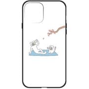ghp7194-bk-a-ip13mini [iPhone 13 mini用ケース A.オハナミ タカダベア ハイブリッドケース]