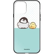 ghp7254-bk-d-ip13mini [iPhone 13 mini用ケース D.モフピヨトペンギンサン サンポイモ ハイブリッドケース]