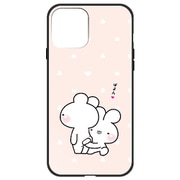 ghp7256-bk-a-ip13mini [iPhone 13 mini用ケース A.ピンク パターン Musikyoto ハイブリッドケース]
