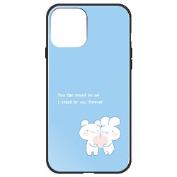 ghp7256-bk-d-ip13 [iPhone 13用ケース D.ブルー Musikyoto ハイブリッドケース]