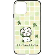 ghp7257-bk-c-ip13mini [iPhone 13 mini用ケース C.タイル柄 スパイシー千鶴 ハイブリッドケース]