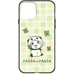 ghp7257-bk-c-ip13 [iPhone 13用ケース C.タイル柄 スパイシー千鶴 ハイブリッドケース]