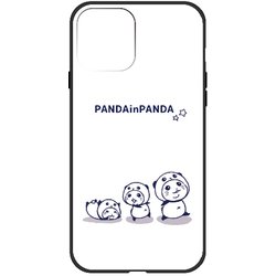 ghp7257-bk-e-ip13 [iPhone 13用ケース E.ホワイト スパイシー千鶴 ハイブリッドケース]