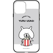 ghp7262-bk-a-ip13mini [iPhone 13 mini用ケース A.ユルウサギ グレー chococo ハイブリッドケース]