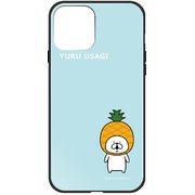 ghp7262-bk-b-ip13mini [iPhone 13 mini用ケース B.ユルウサギ ブルー chococo ハイブリッドケース]