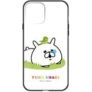 ghp7262-bk-c-ip13mini [iPhone 13 mini用ケース C.ユルウサギ ホワイト chococo ハイブリッドケース]