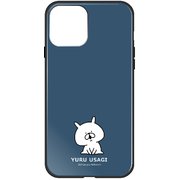 ghp7262-bk-e-ip13mini [iPhone 13 mini用ケース E.ユルウサギ ネイビー chococo ハイブリッドケース]