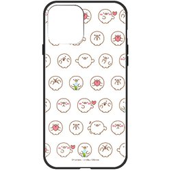 ghp7264-bk-a-ip13 [iPhone 13用ケース A.アザラシタクサン パルピー ハイブリッドケース]