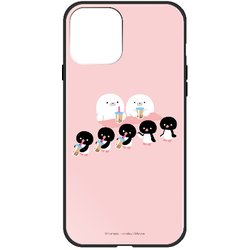 ghp7264-bk-b-ip13 [iPhone 13用ケース B.アザラシタピオカ店 パルピー ハイブリッドケース]