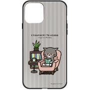 ghp7263-bk-c-ip13mini [iPhone 13 mini用ケース C.クツロギクマサン スガワラアイ ハイブリッドケース]