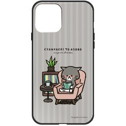 ghp7263-bk-c-ip13 [iPhone 13用ケース C.クツロギクマサン スガワラアイ ハイブリッドケース]