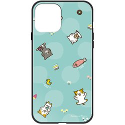 ghp7263-bk-d-ip13 [iPhone 13用ケース D.チャンパチ柄 スガワラアイ ハイブリッドケース]