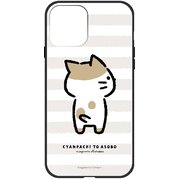 ghp7263-bk-e-ip13 [iPhone 13用ケース E.フリムキチャンパチ スガワラアイ ハイブリッドケース]