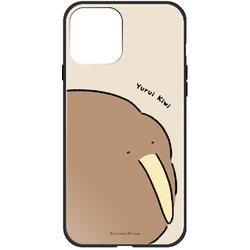 ghp7271-bk-a-ip13mini [iPhone 13 mini用ケース A.マンマル キウ山 ハイブリッドケース]