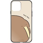 ghp7271-bk-a-ip13mini [iPhone 13 mini用ケース A.マンマル キウ山 ハイブリッドケース]