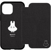 MF-218BK [iPhone 13 Pro用 フリップIIIIfit ミッフィー]