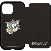 TMJ-123A [iPhone 13 mini用 フリップ IIIIfit トムとジェリー]