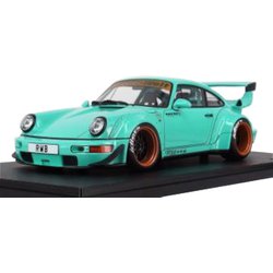 最安値2024[新品未使用] 1/18 IG2458 RWB 964 Light Blue限定100台 イグニッションモデル ignition model Porsche ポルシェ hpi・racing