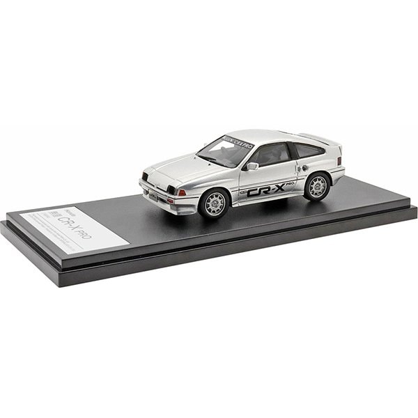 ハイストーリー  HS342SL 1/43 ホンダ 無限 CR-X PRO 1984 シルバー [レジンキャストミニカー]