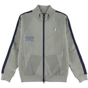 CL5LTY55 XL GRY [ハイネックZIPUPニット メンズ XLサイズ グレー]